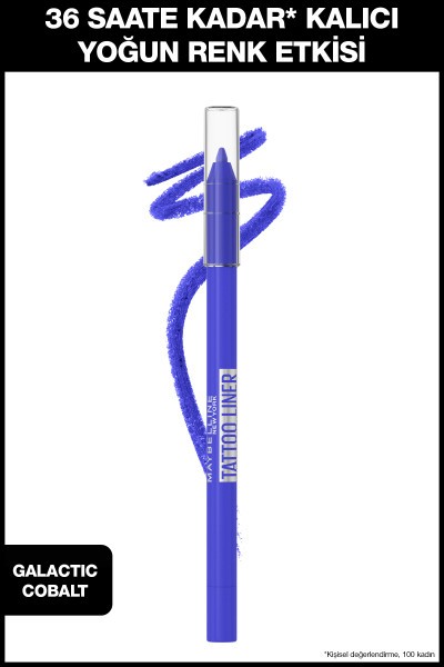 Maybelline New York Tattoo Liner Jel Göz Kalemi - Galactic Cobalt