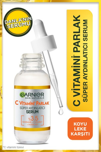 Garnier C Vitamini Parlak Süper Aydınlatıcı Serum 30ML