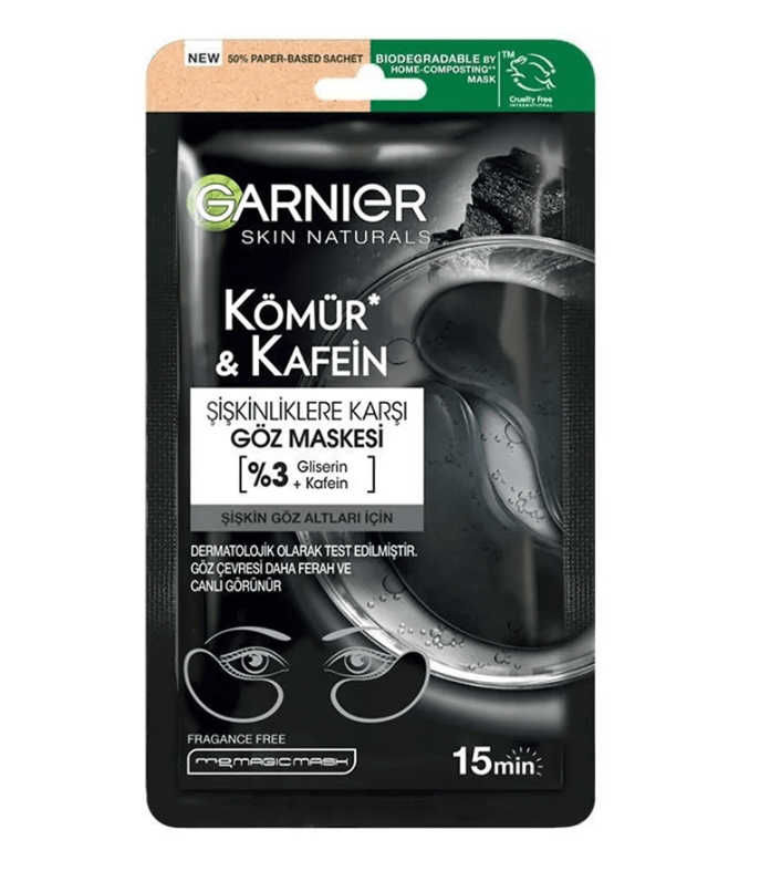 Garnier Kömür + Kafein Göz Maskesi