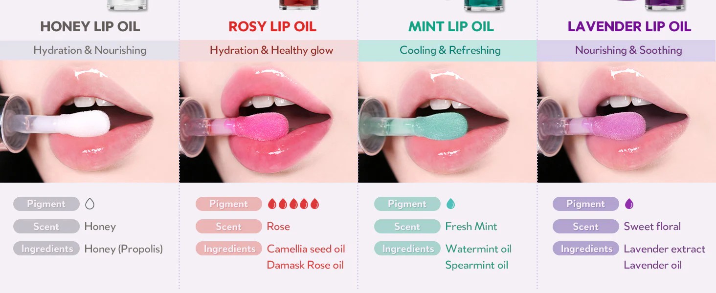 TIRTIR MY GLOW ROSY LIP OIL 5.7ML