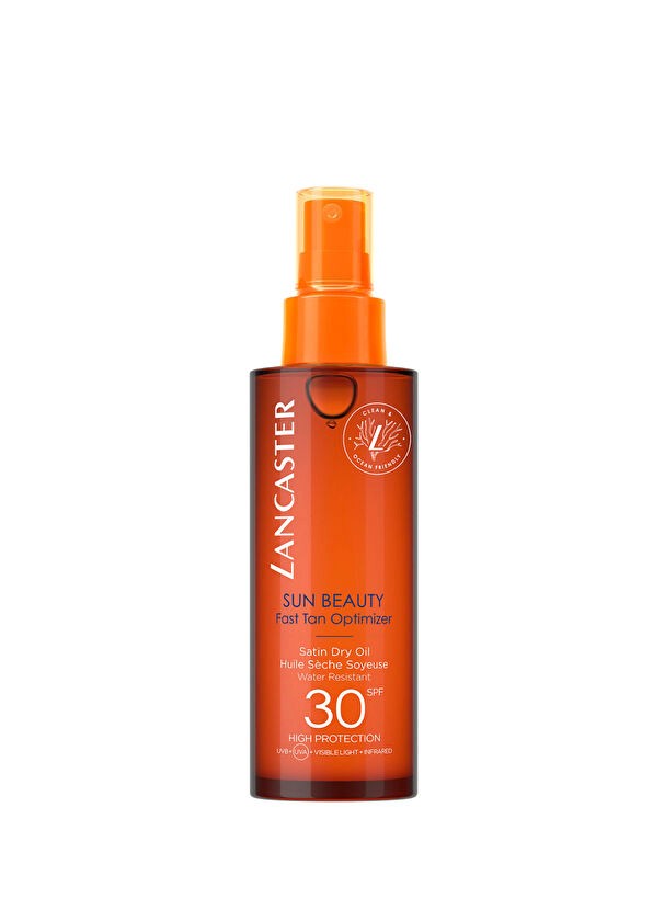 Lancaster Sun Beauty Fast Tan Optimizer Satin Dry Oil SPF30 150 ml Bronzlaşma Yağı