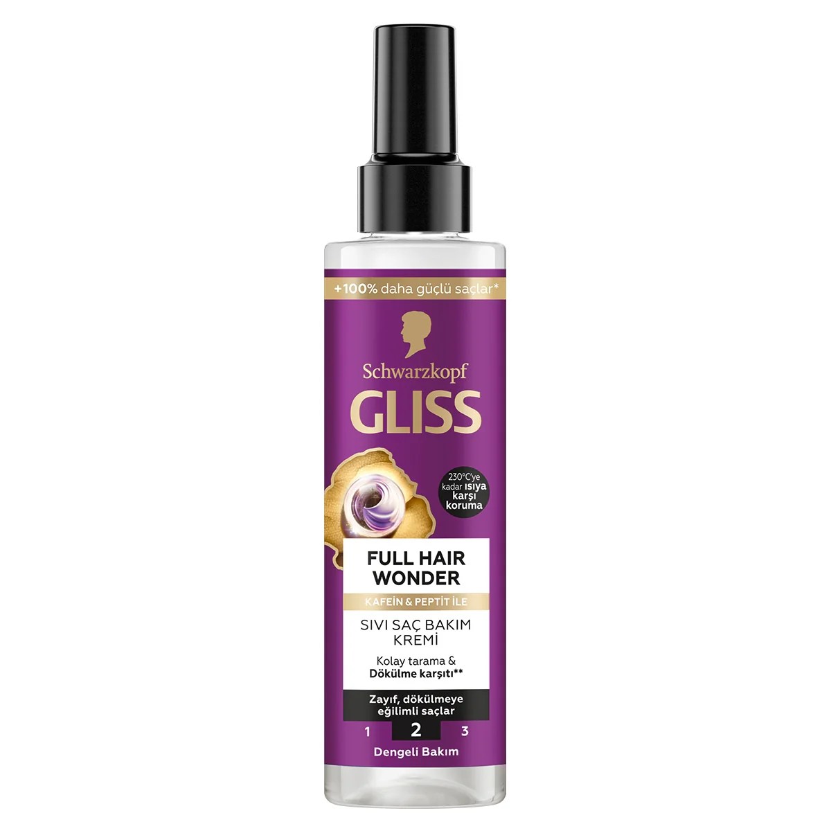 Gliss Sıvı Saç Kremi Full Hair Wonder 200 Ml