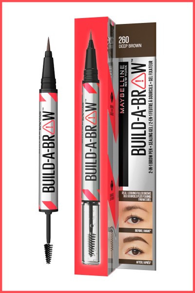 Maybelline New York Build a Brow 2in1 Kaş Kalemi ve Jeli Deep Brown
