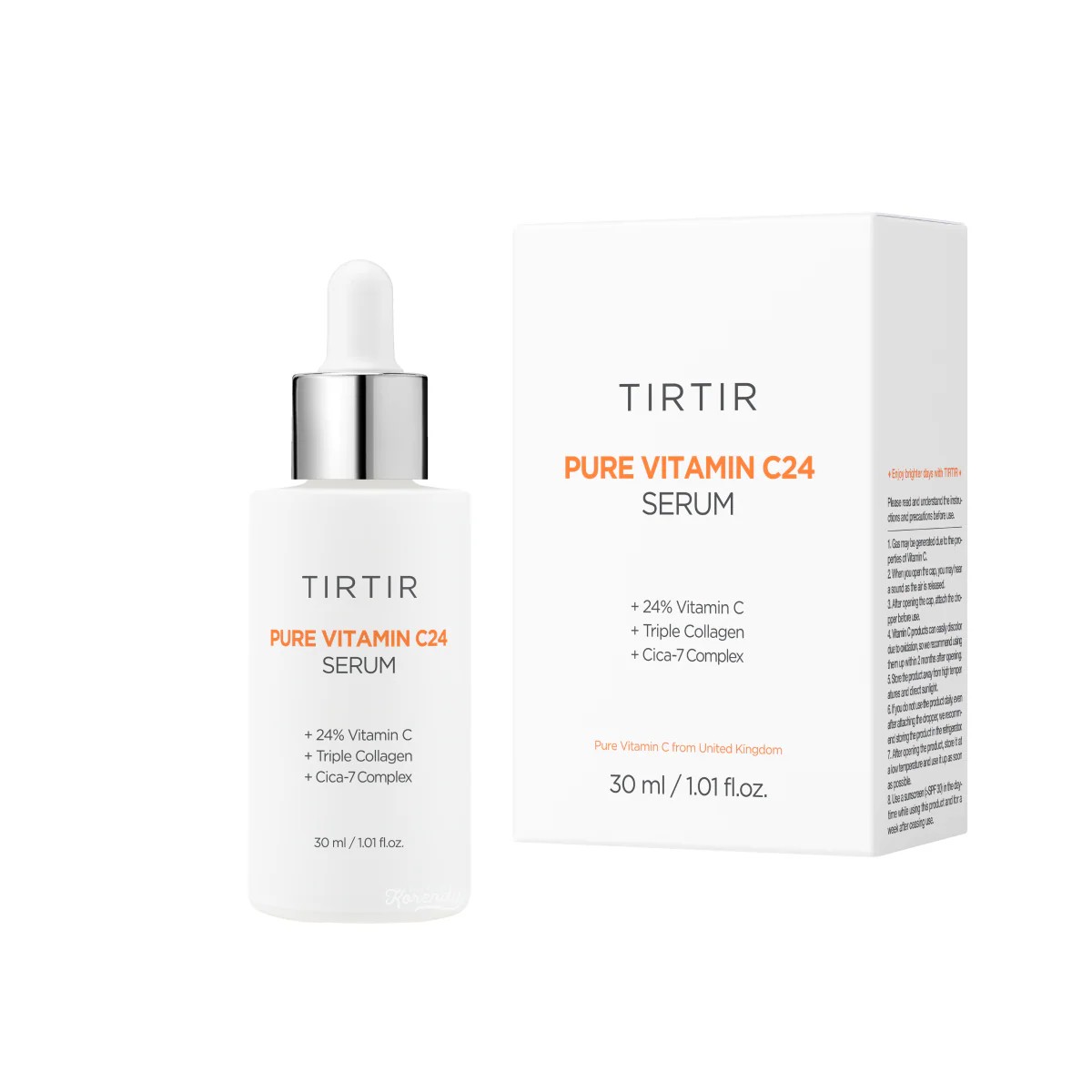 TIRTIR Koyu Leke Önleyici Parlatıcı %24 C Vitamini Serumu