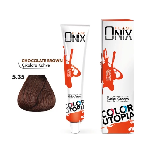 Morfose Onix Tüp Saç Boyası 5.35 Çikolata Kahve 60 ml