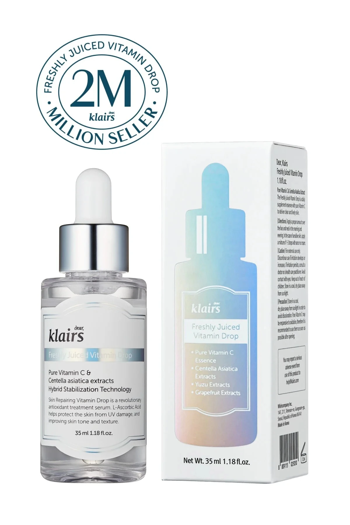 Dear Klairs Freshly Juiced %5 Vitamin C Serum Aydınlatıcı C Vitamini Serumu 35ml