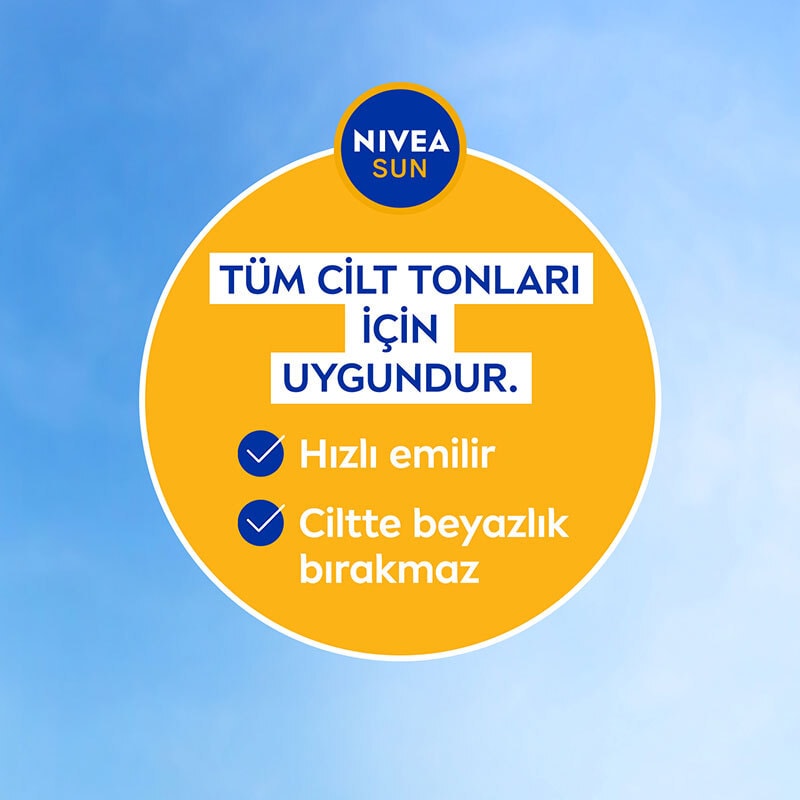Nivea Sun Yüz Kremi 50 ml Yaslanma Ve Leke Karşıtı Spf 50