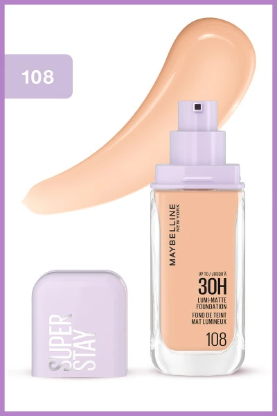 Maybelline New York Super Stay Lumi Matte Fondöten - 108
