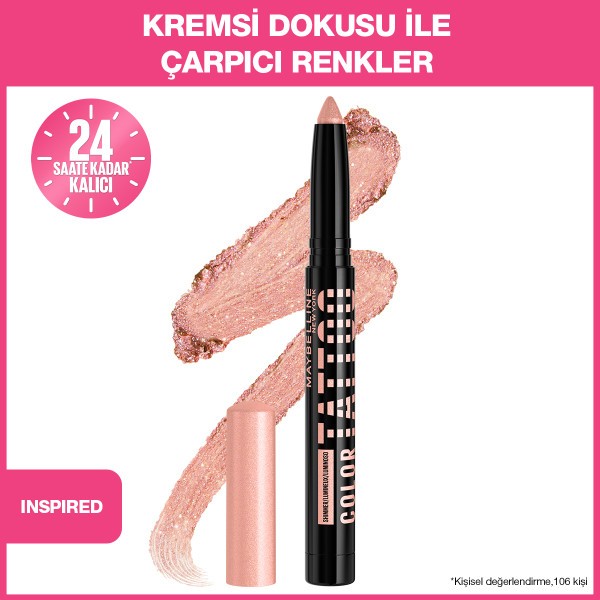 Maybelline New York Color Tattoo 24H Eye Stix - İnspired