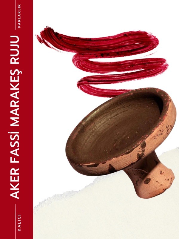 Marakeş Ruju Aker Fassi Bitmeyen Ruj