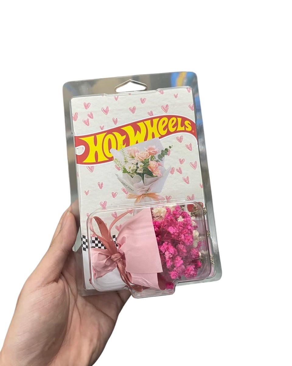 HOTWHEELS Mini Buket, Çiçek Buketi 002