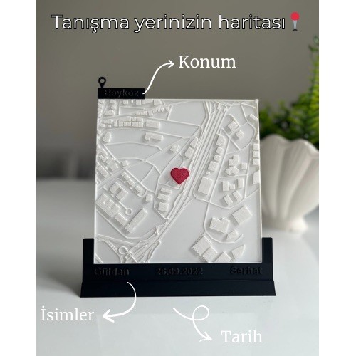 İlk Buluşma Haritası (Hediyeli)