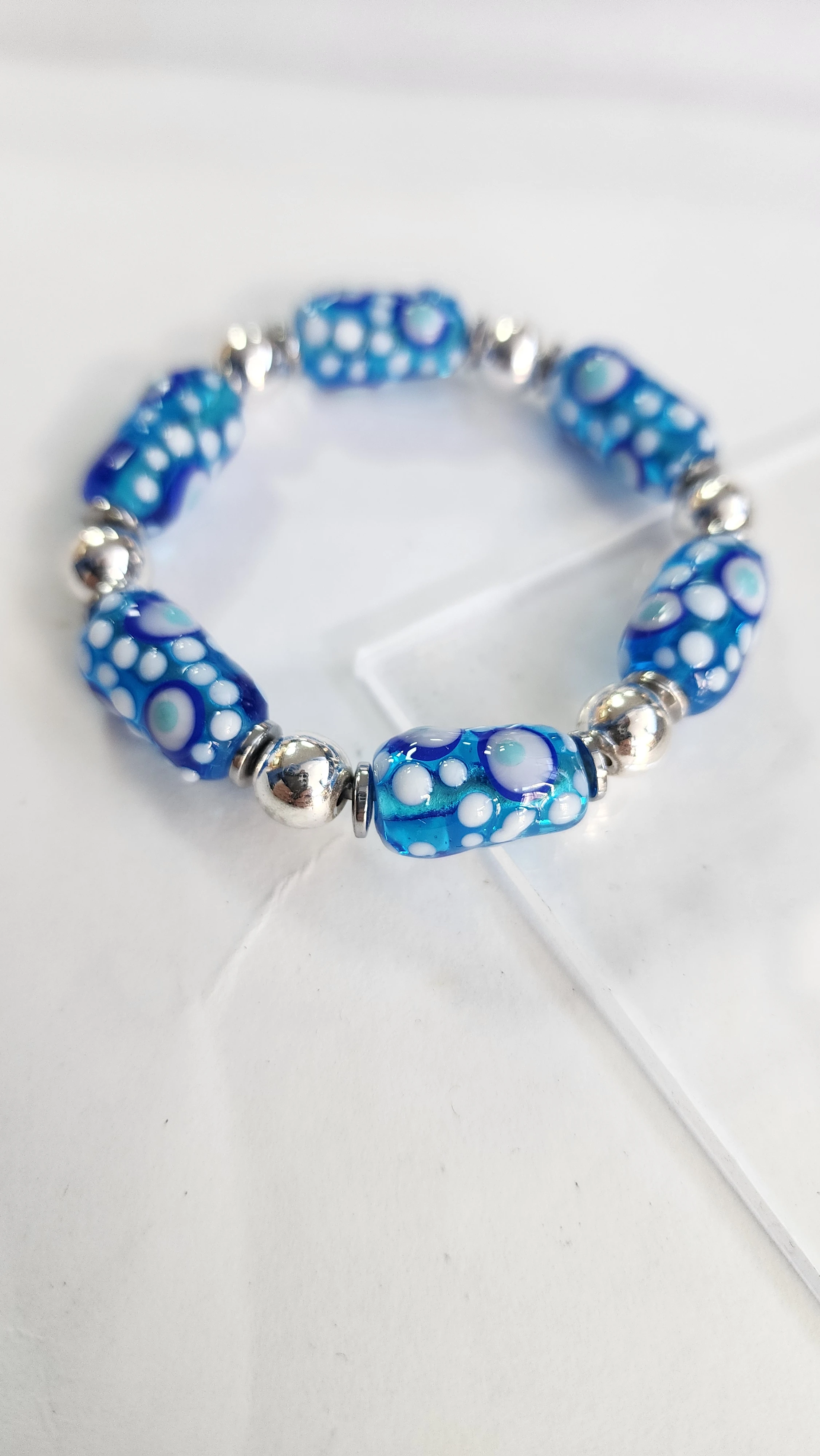 Etnik Desen Cam Bileklik