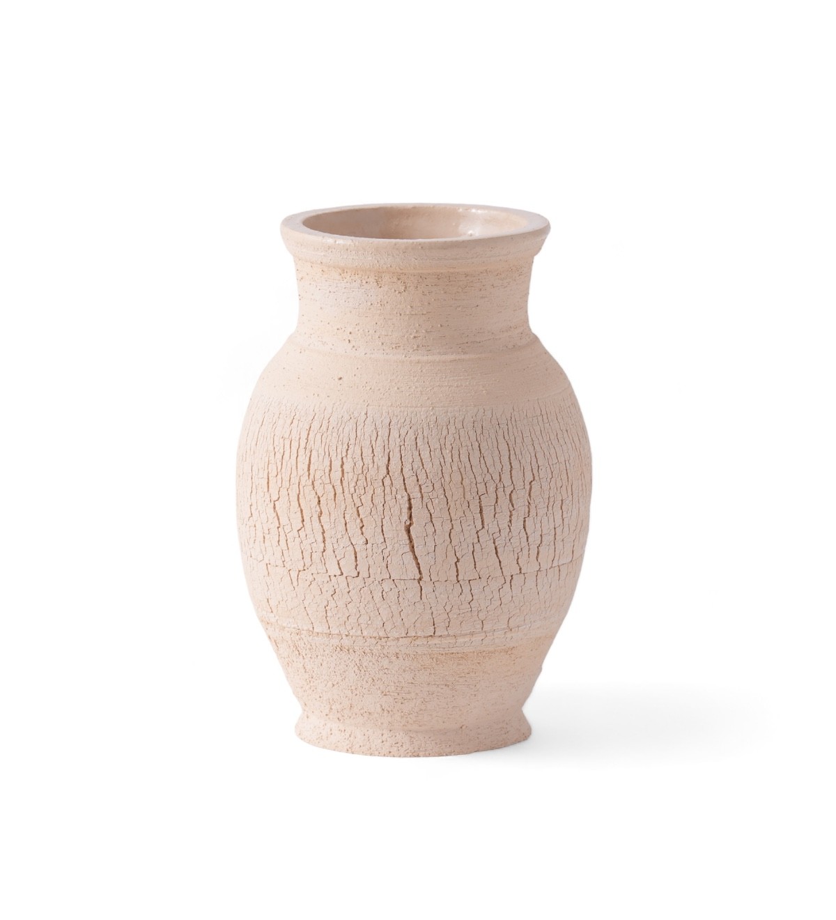 Bohemian Bud White Vase