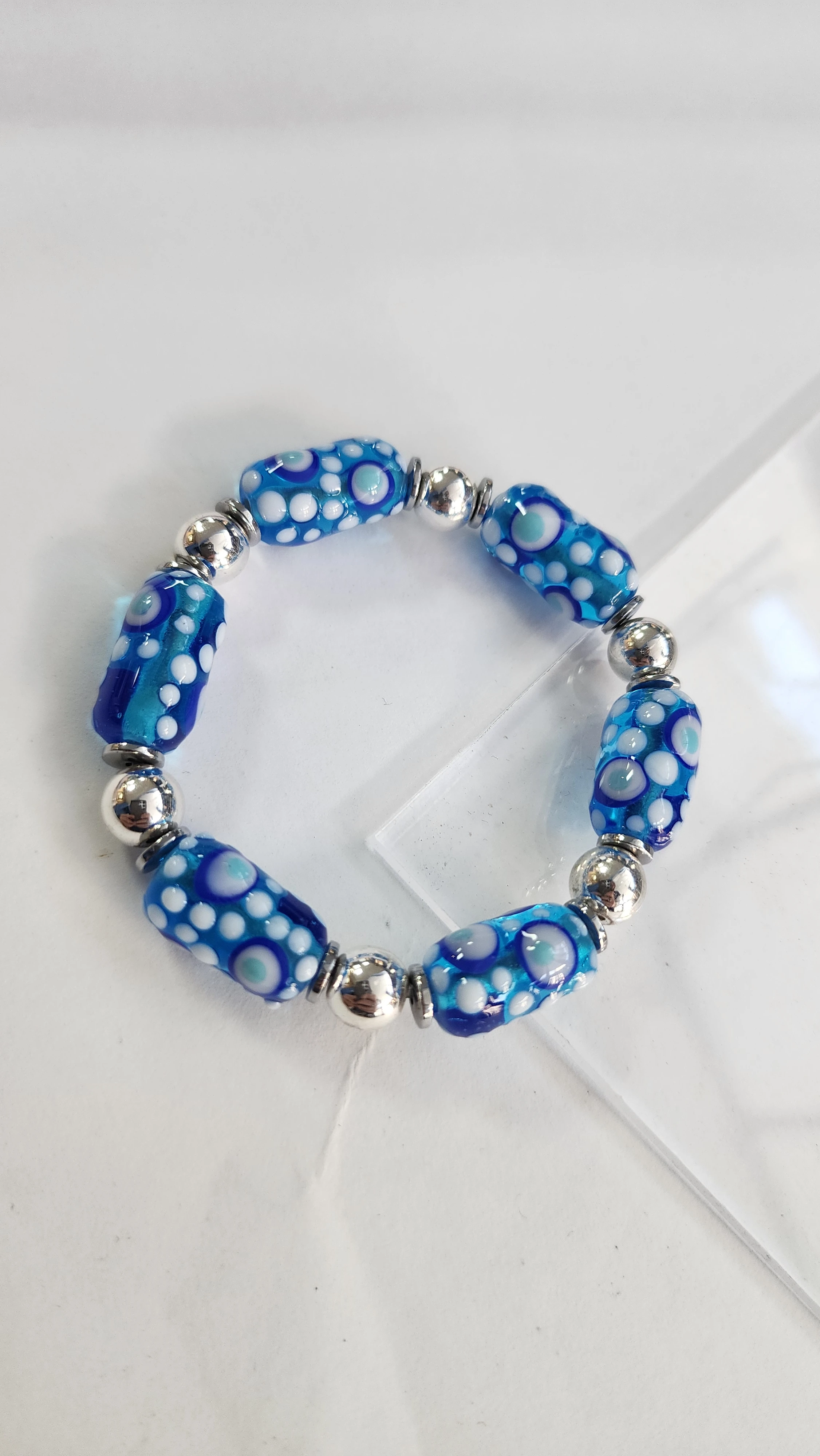 Etnik Desen Cam Bileklik