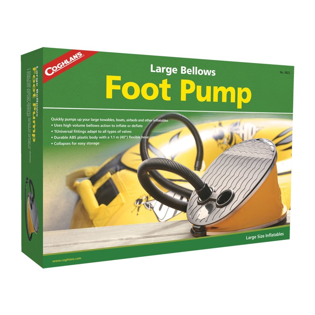 Coghlans Large Bellows Foot Pump