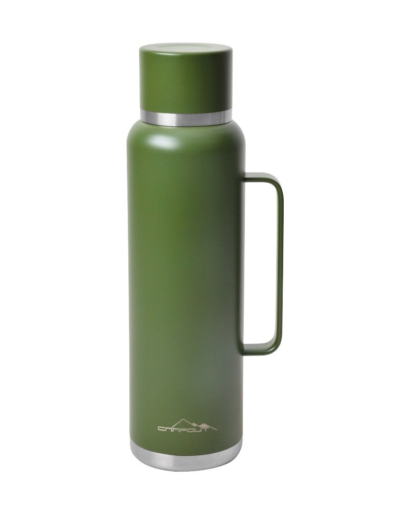 CAMPOUT ÇİFT KATMANLI TERMOS YEŞİL 1500 ML