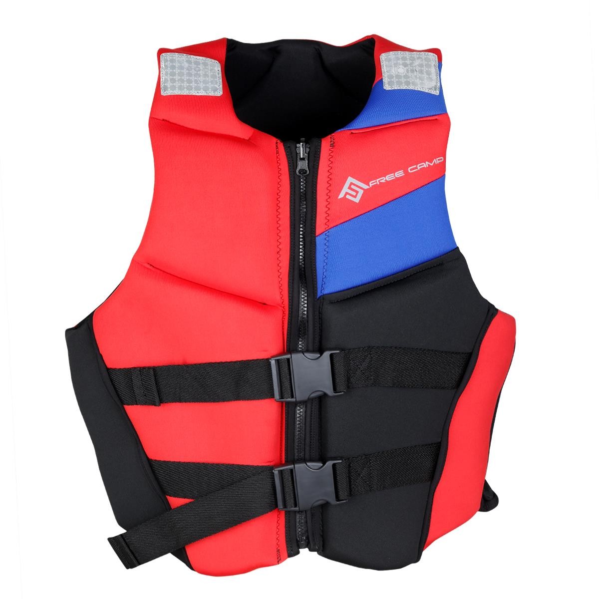 FreeCamp Seashell Vest Can Yeleği-KIRMIZI-SİYAH