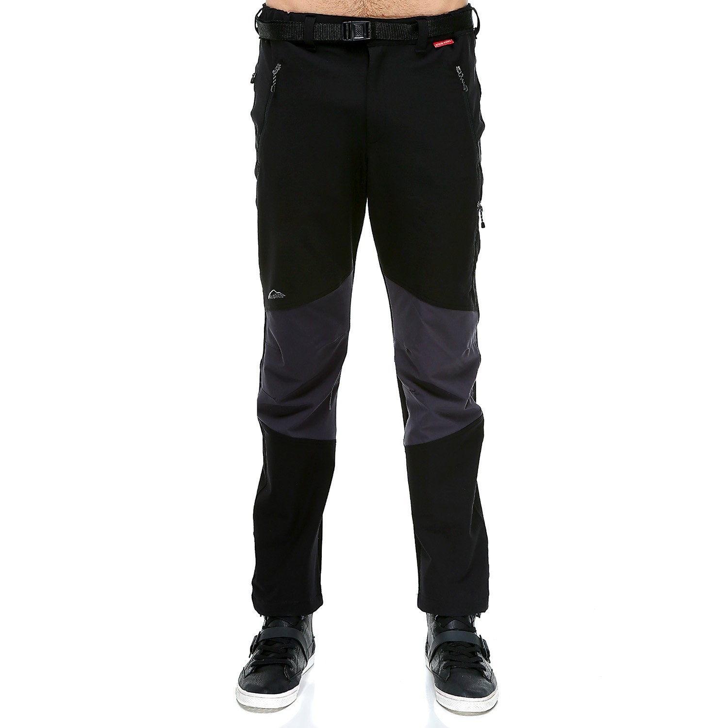 Evolite Point Softshell Men's Trousers - Black/Grey