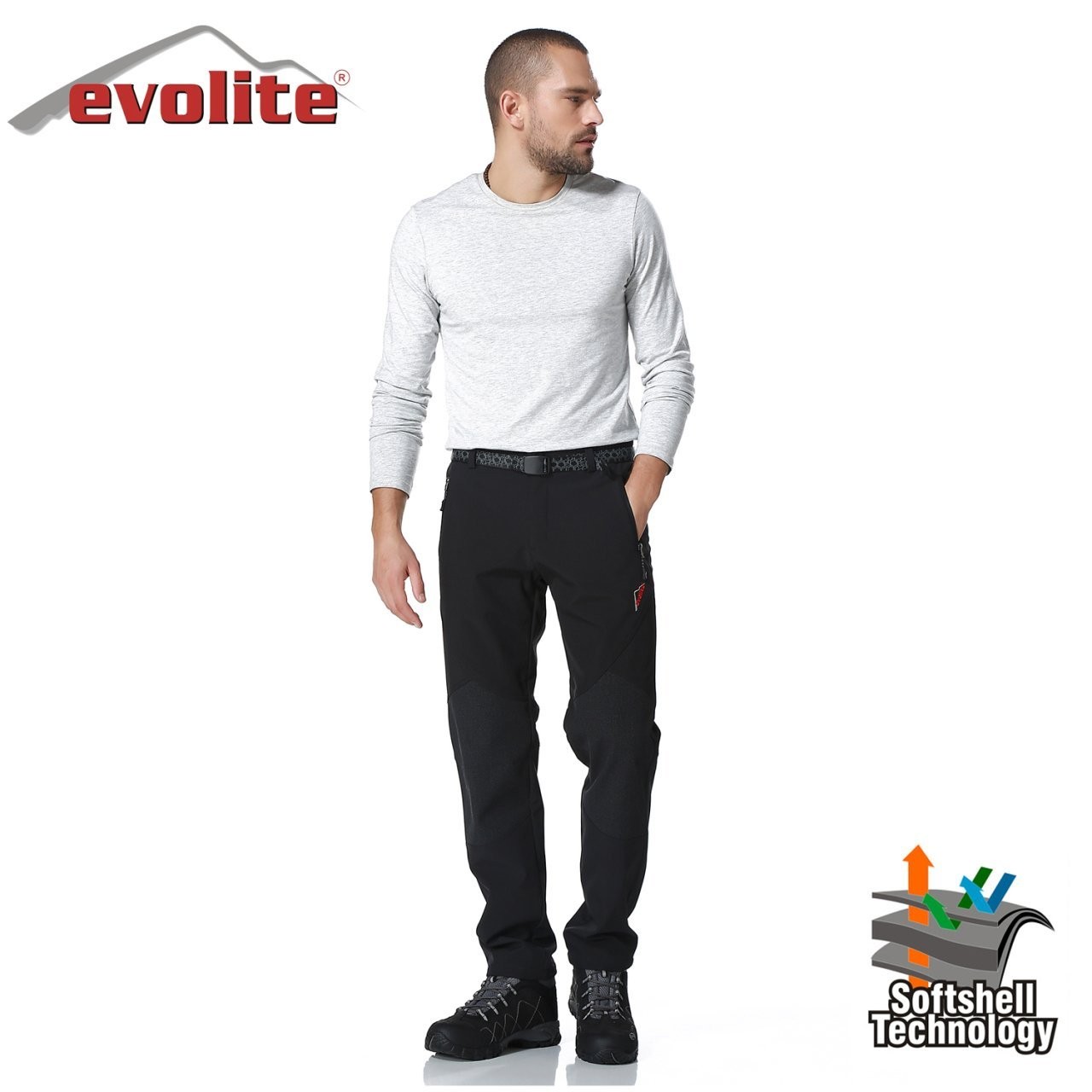 Evolite Bay Blackhole Softshell Trousers