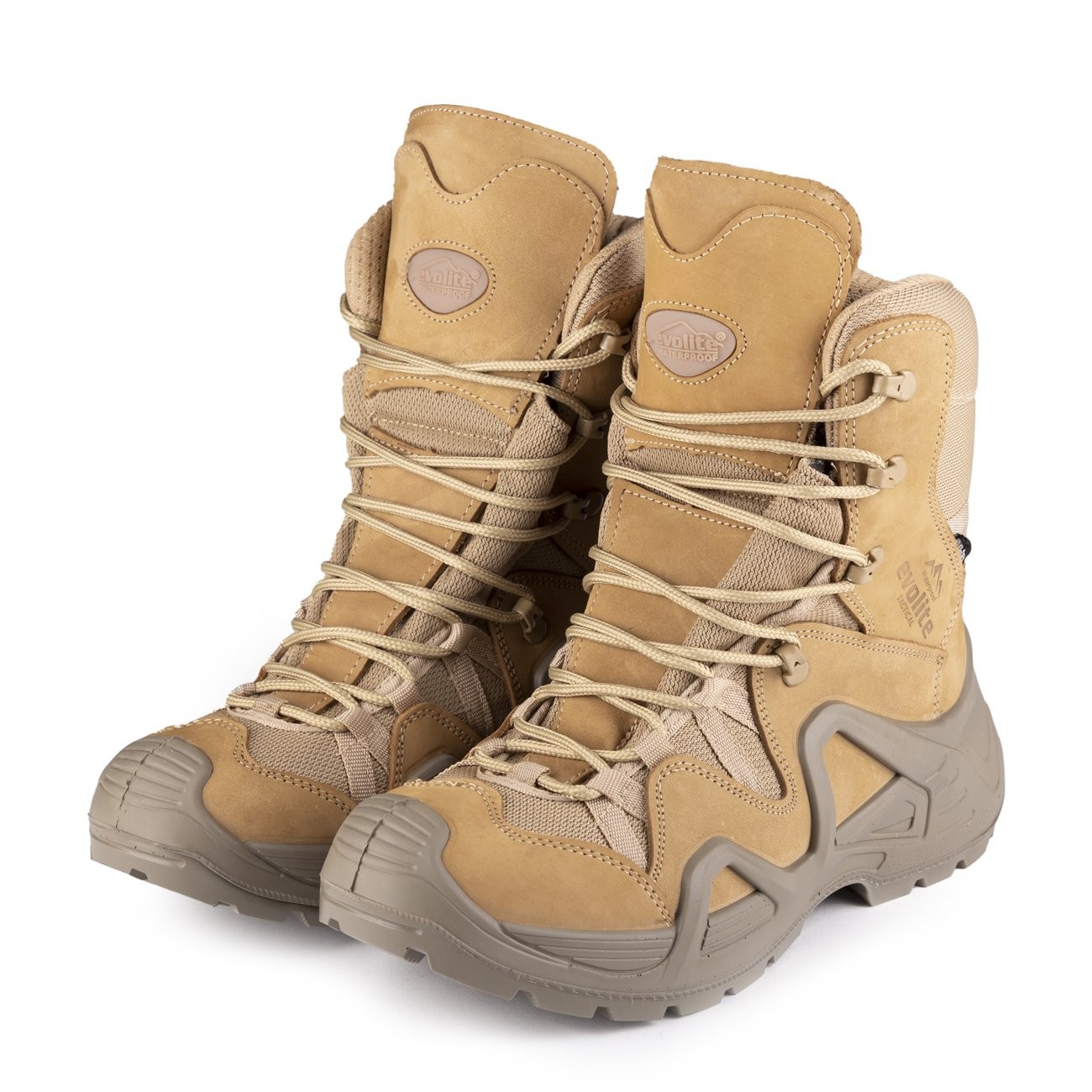 Evolite Defense High Tactical Boots-Beige