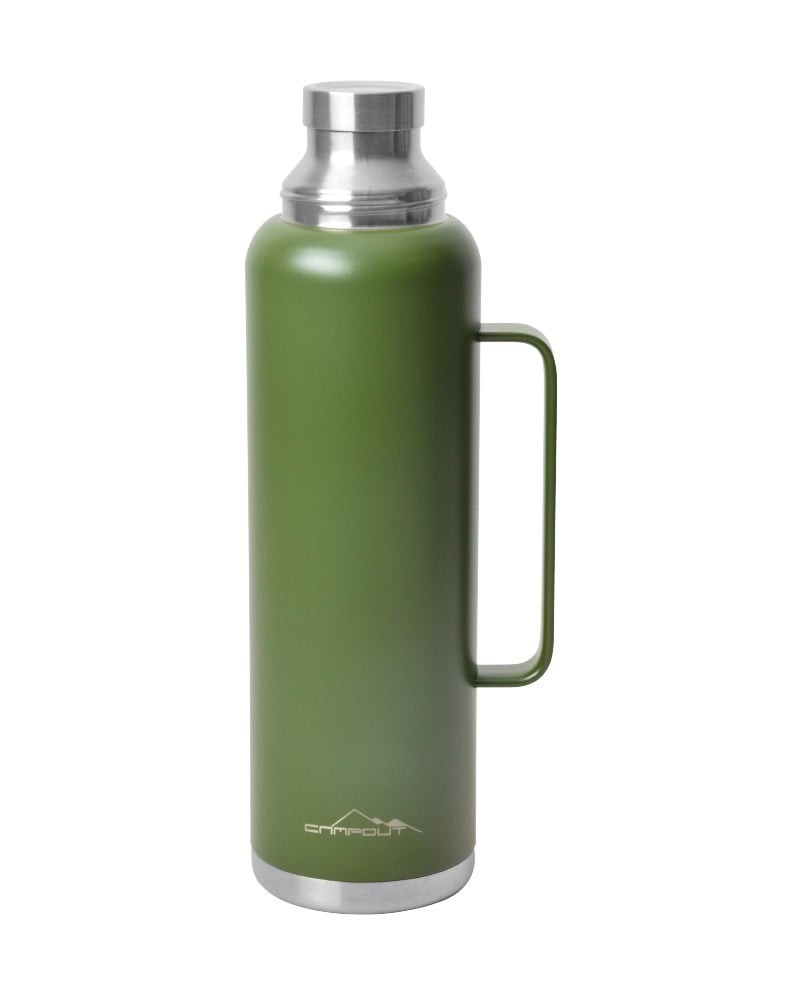 CAMPOUT ÇİFT KATMANLI TERMOS YEŞİL 1500 ML