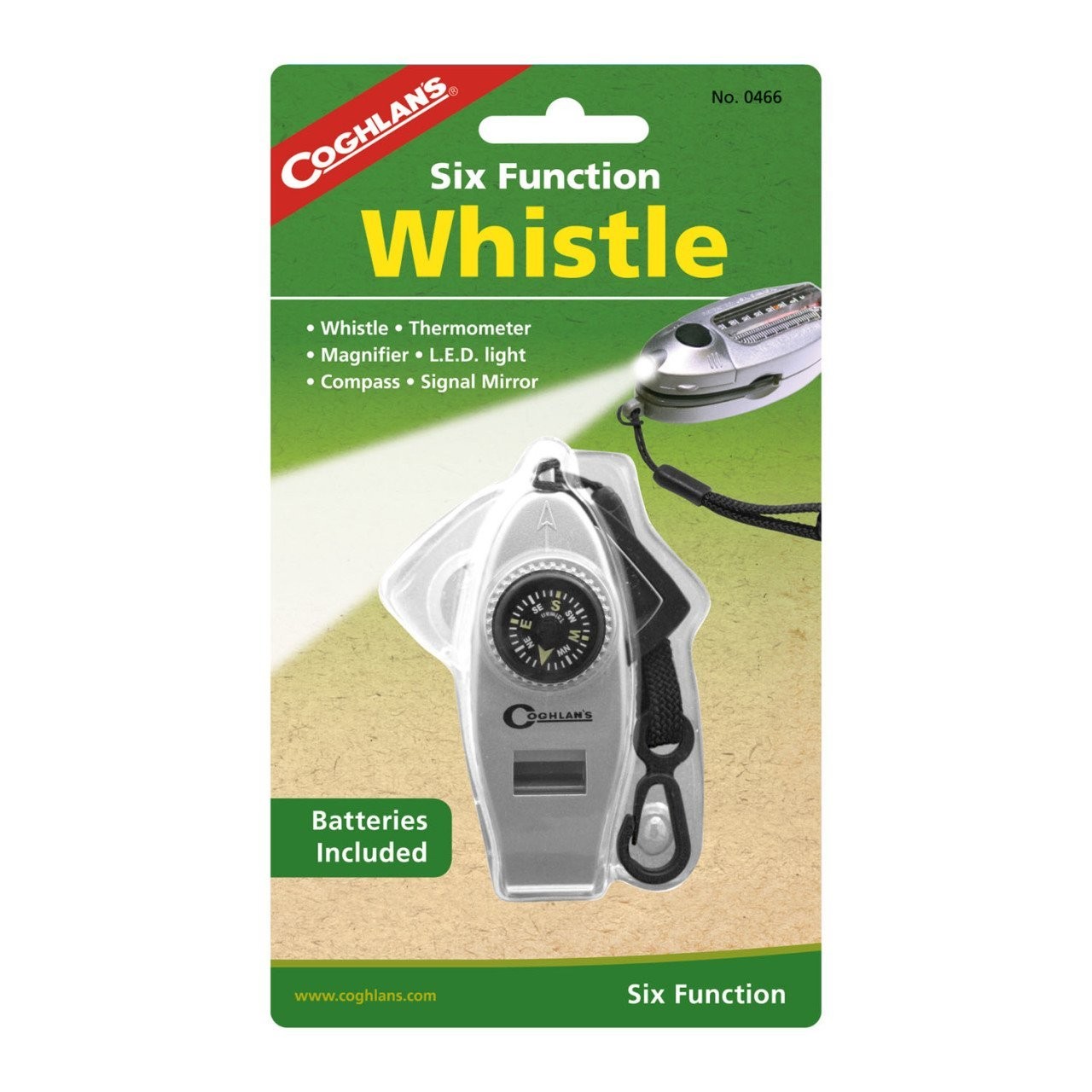 Coghlans Six Function Whistle