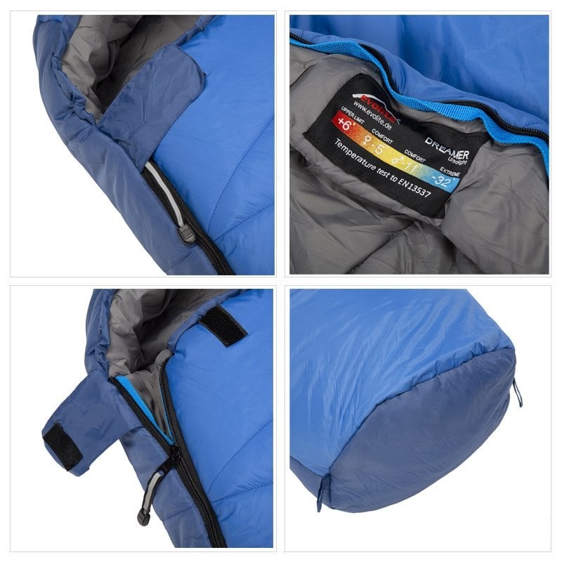 Evolite Dreamer Ultralight -32°C Sleeping Bag - Blue