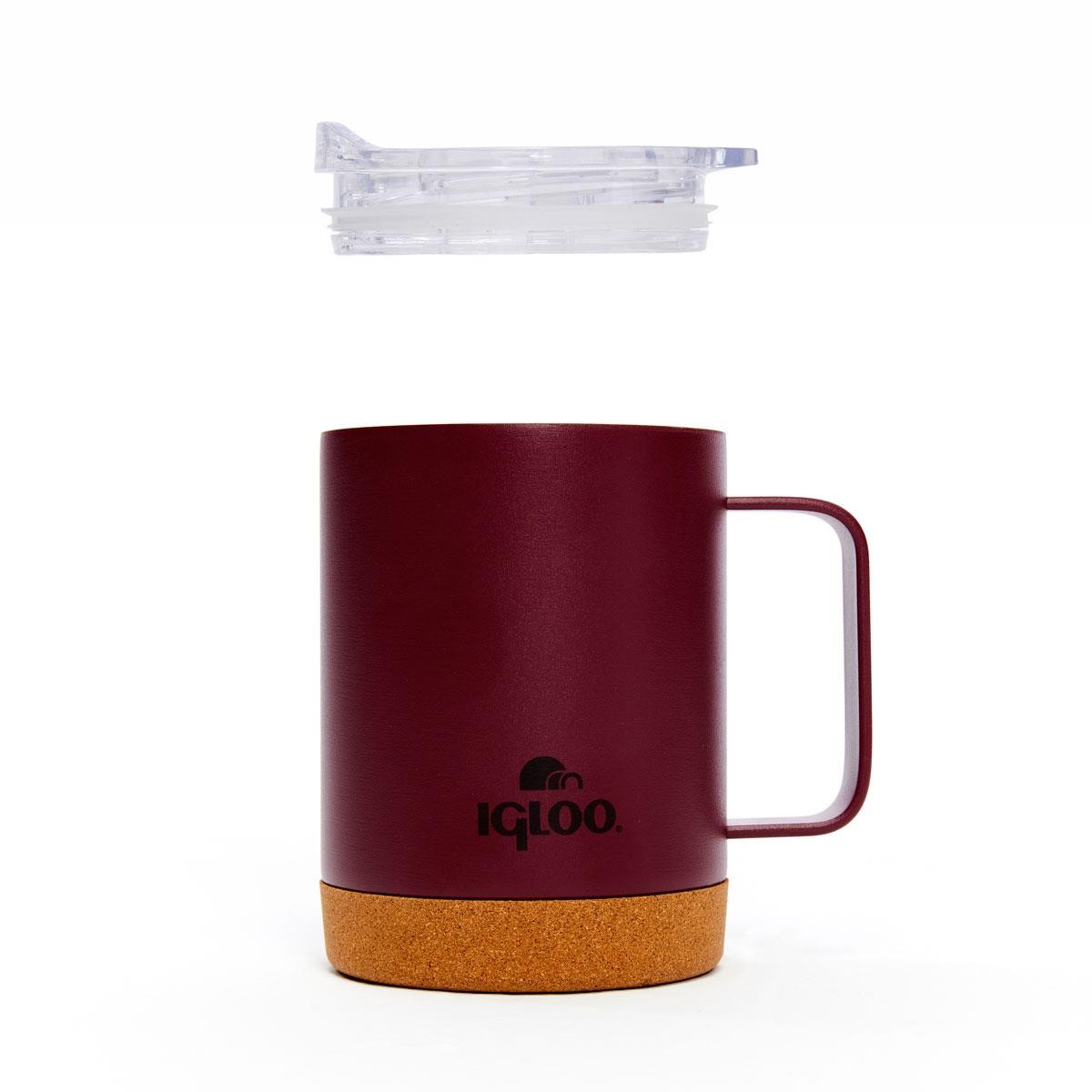 Igloo Cork Mug 350ml-KIRMIZI