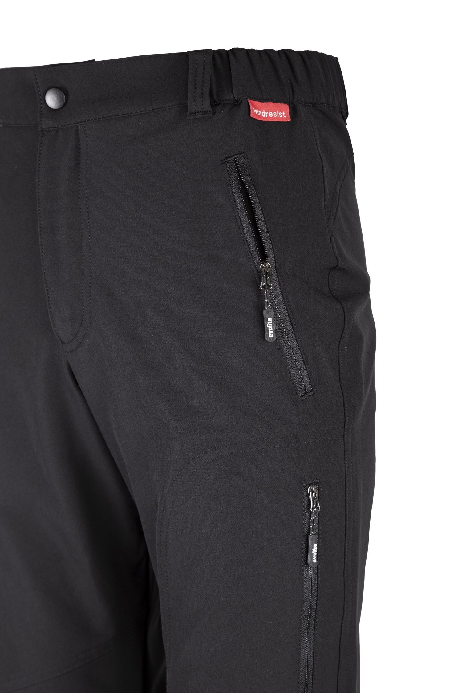 Evolite Point Softshell Men's Trousers - Black