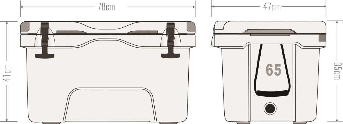 Icepeak Aden Plus Buzluk 65 Litre