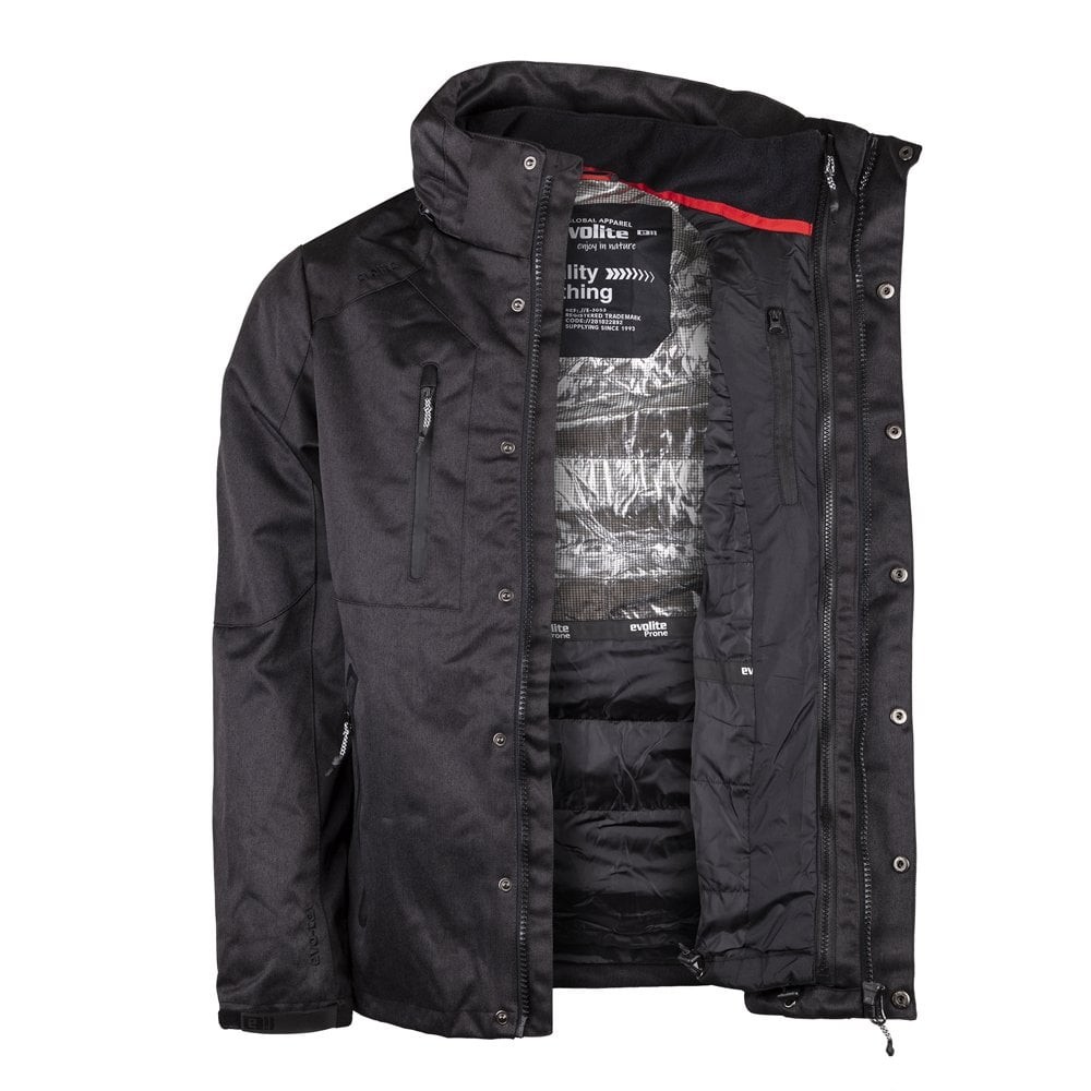 Evolite Prone 3in1 Men's Jacket - Black