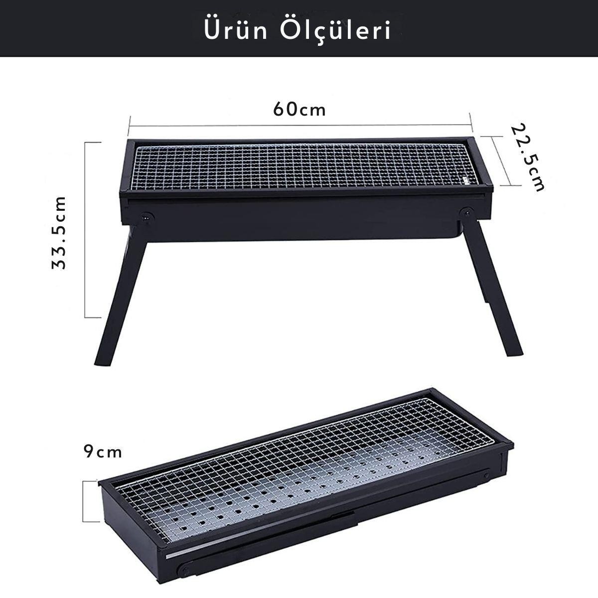 Madfox Cookout Portatif Katlanır BBQ Mangal