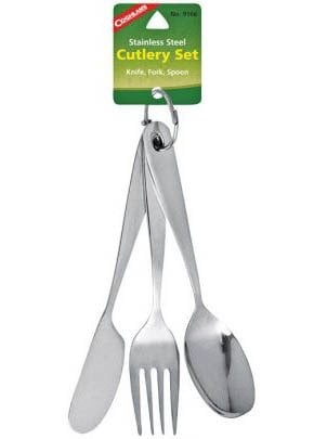 Coghlans Stainless Camping Cutlery Set