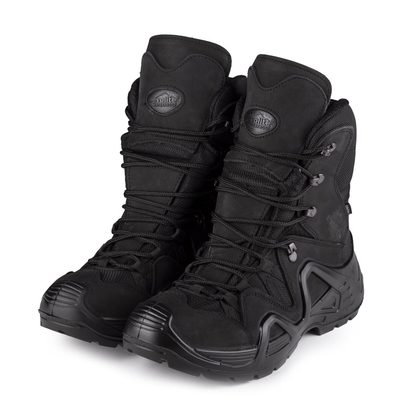 Evolite Defense High Tactical Boots-Black