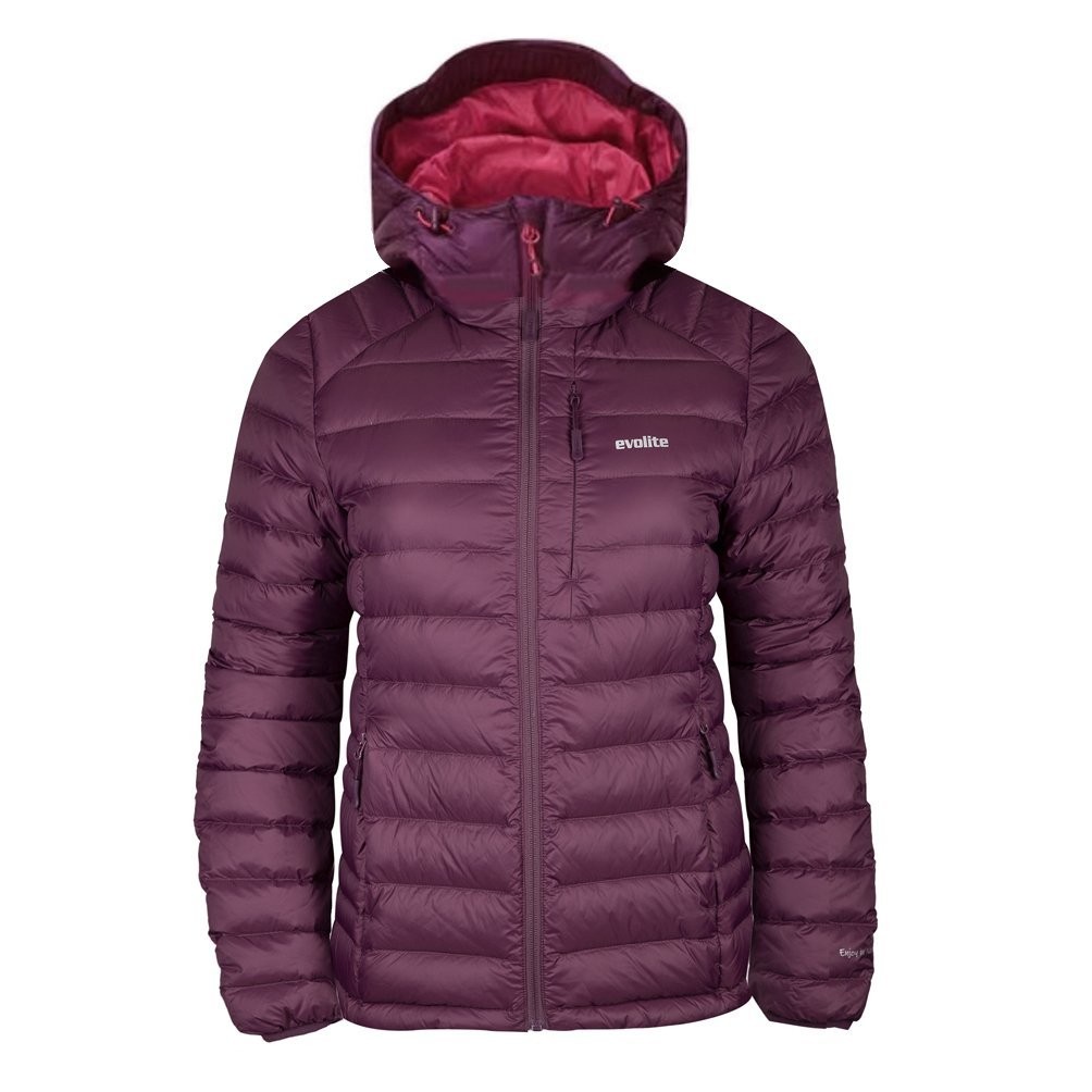 Evolite DownTouch Women's Goose Down Coat - Purple