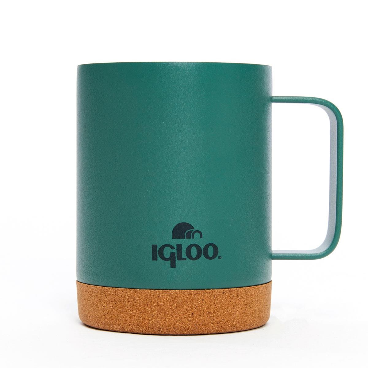 Igloo Cork Mug 350ml-YEŞİL