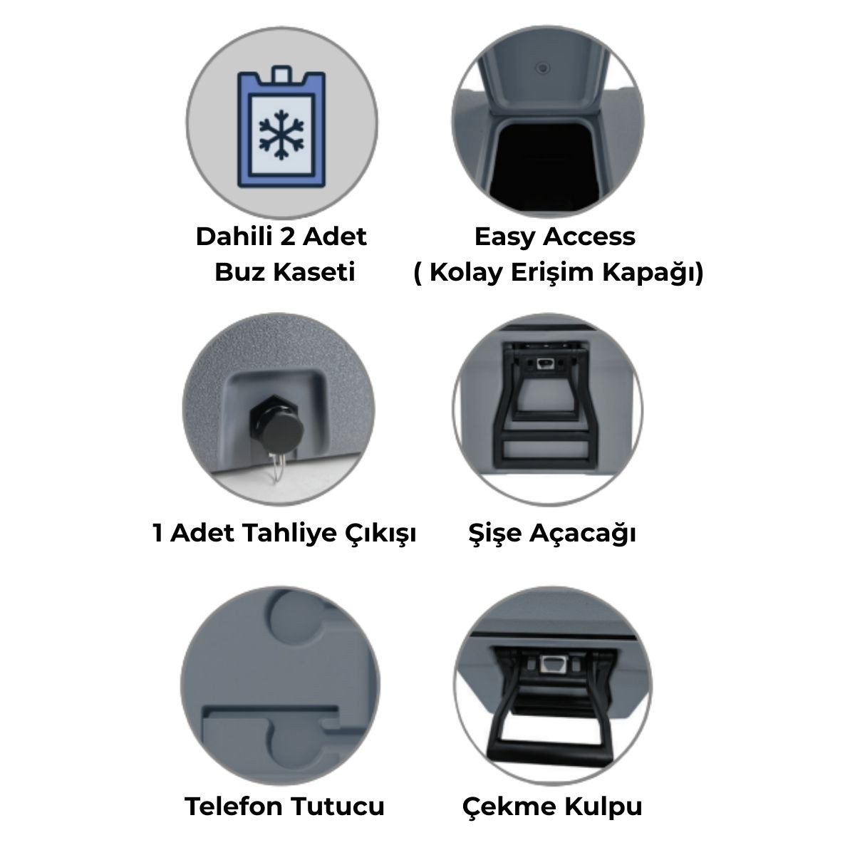 IGLOO CoreMAX 75 Tekerlekli Buzluk 75 Litre