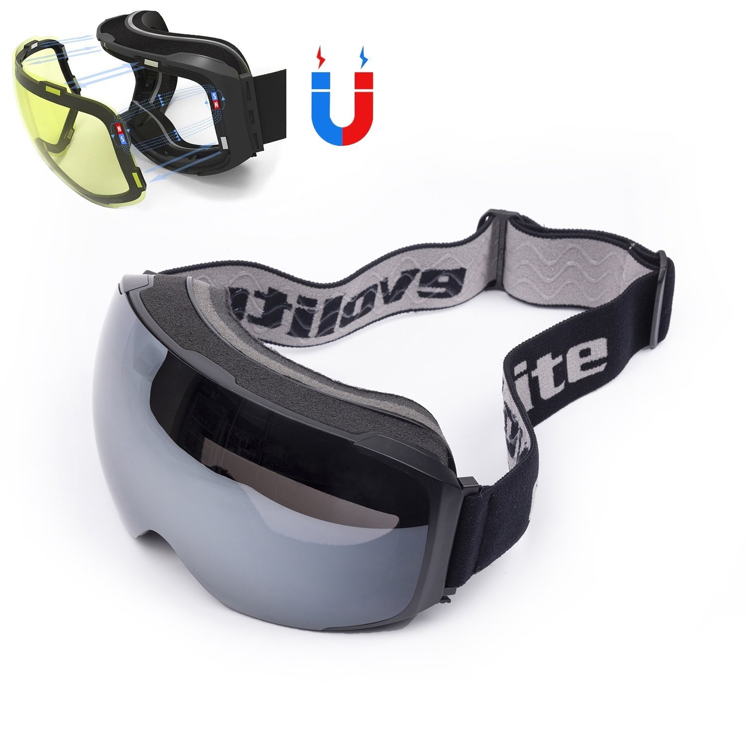 Evolite Chameleon Magnetic SP251 Ski Goggles