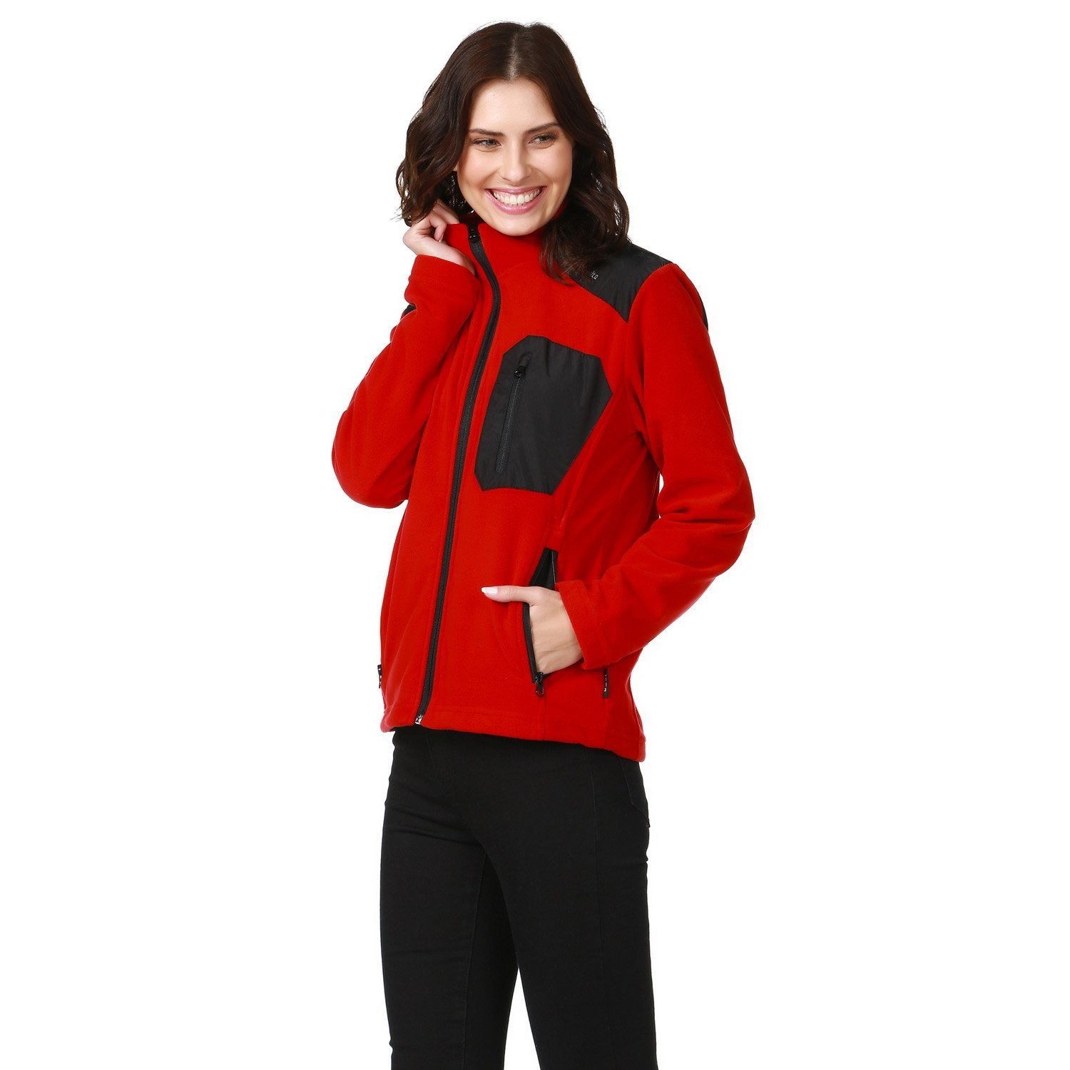 Evolite Icon Unisex Polar Coat-Red