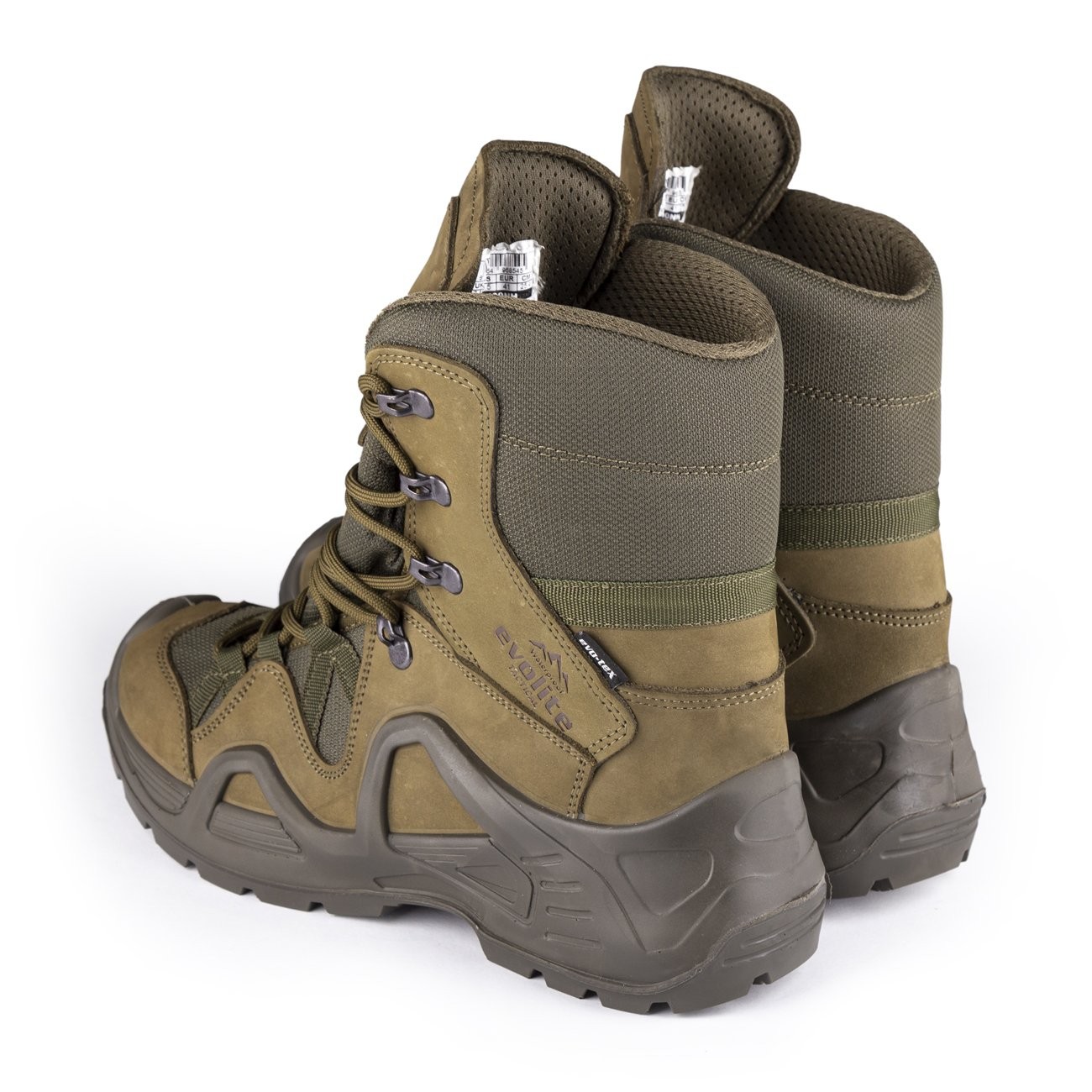 Evolite Defense High Tactical Boots-Khaki