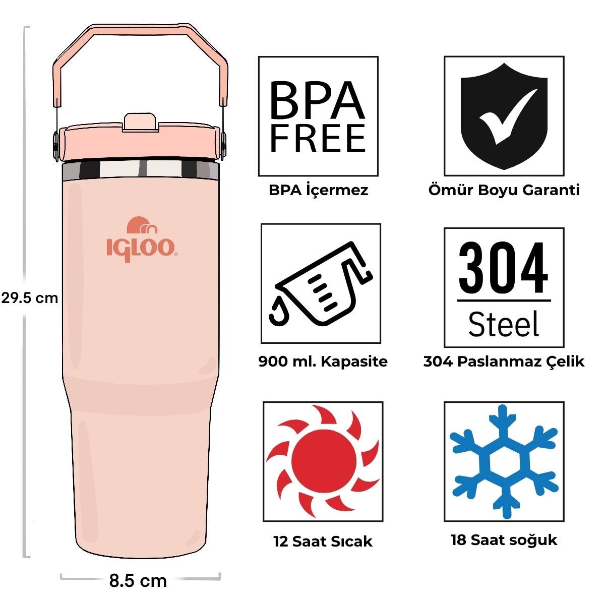 Igloo Powder Termos 900ml-SOMON