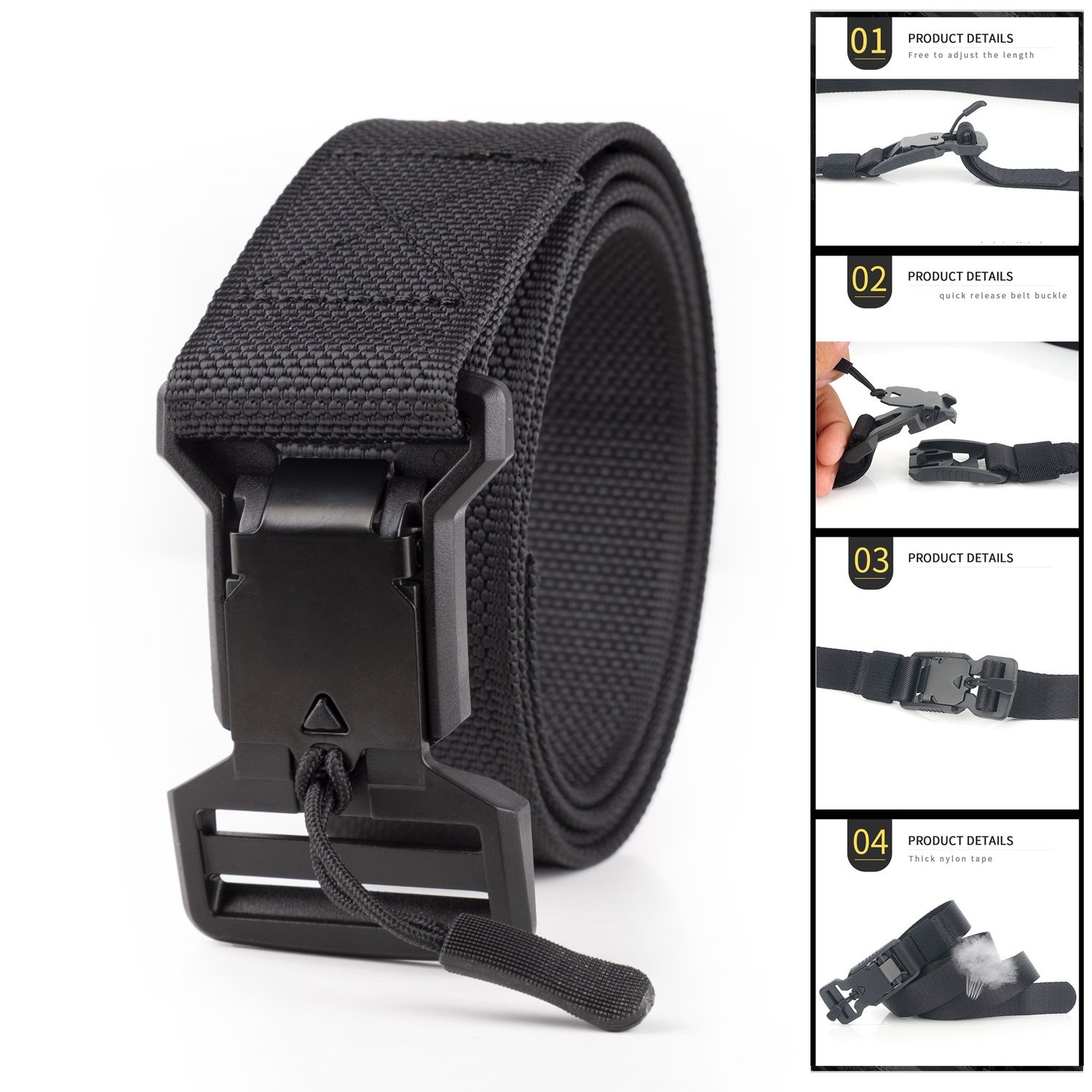 Evolite Multifast Magnet Tactical Belt -Black