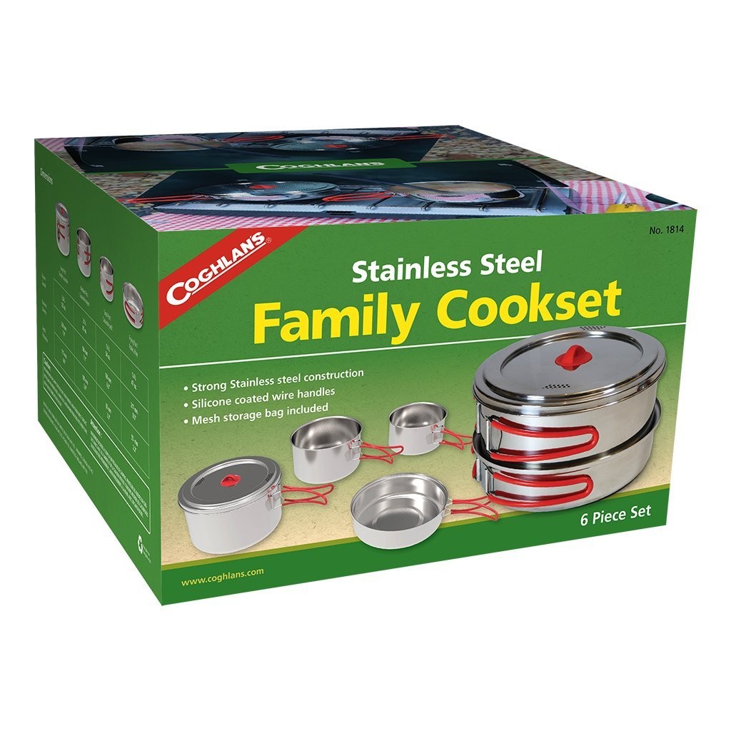 Coghlans Stainless Steel Dinnerware Set - XL