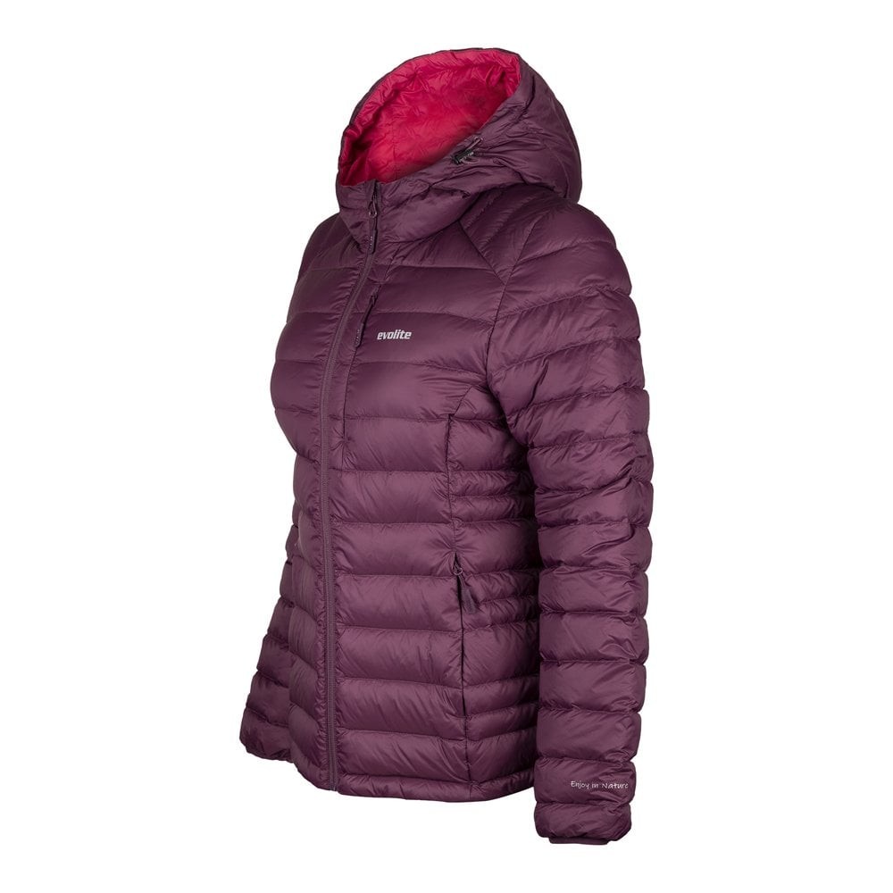 Evolite DownTouch Women's Goose Down Coat - Purple