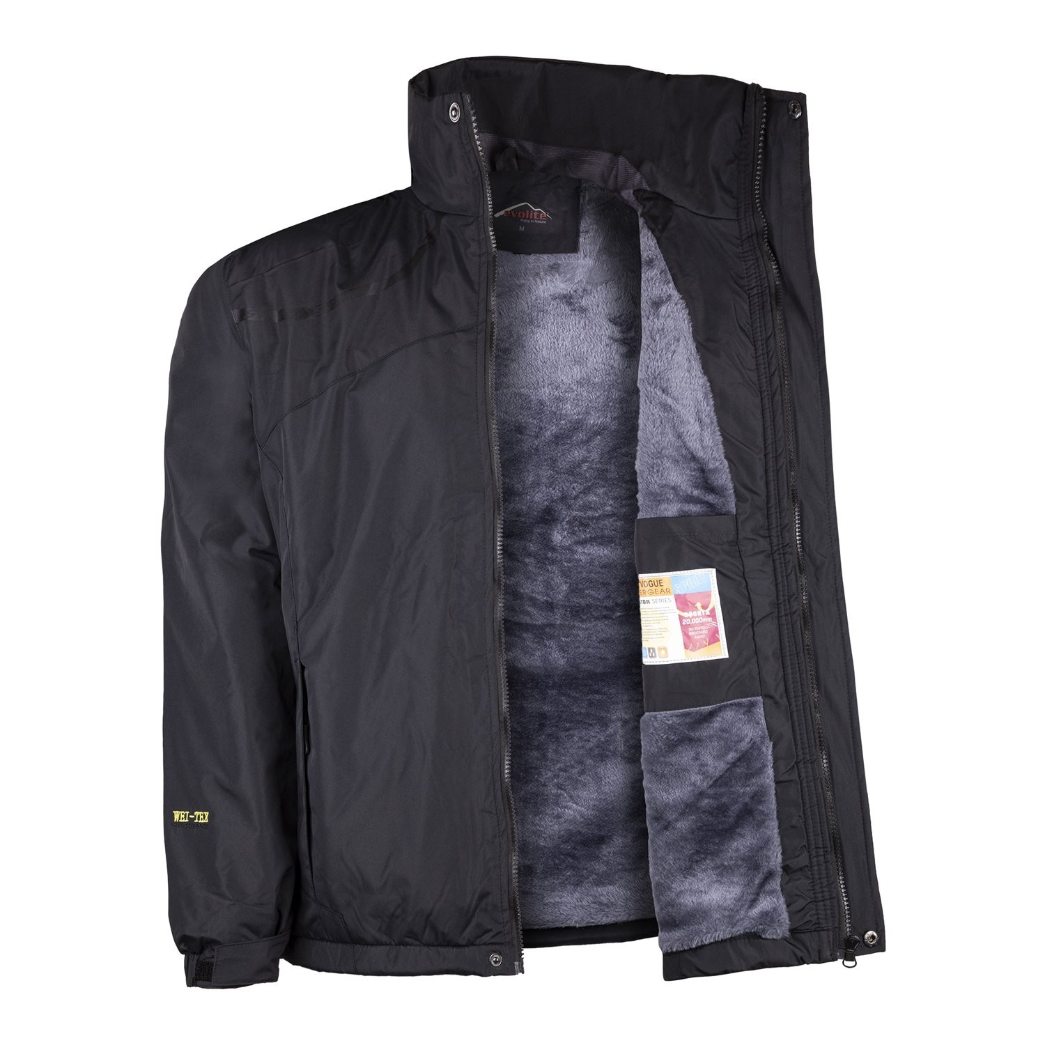 Evolite Men Thunder Jacket-Siyah