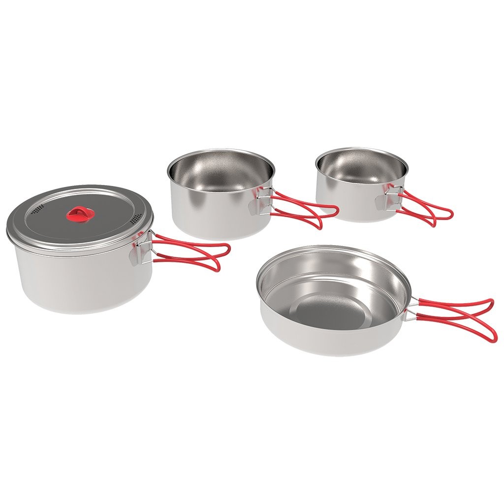 Coghlans Stainless Steel Dinnerware Set - XL