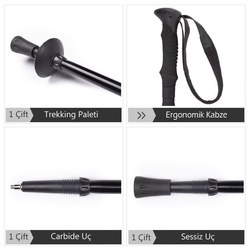 Evolite Compact Micro Quick-Lock Trekking Pole