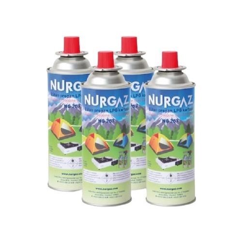 Nurgaz 220 Gr Kartuş 4'Lü Set