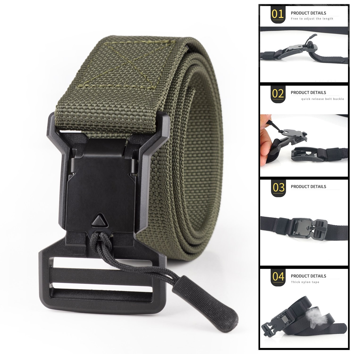 Evolite Multifast Magnet Tactical Belt - Khaki